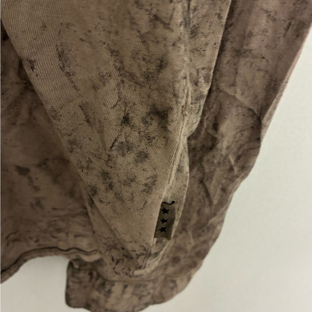 John Varvatos Crinkled Pleated Shirt Size medium New - Picture 4 of 7